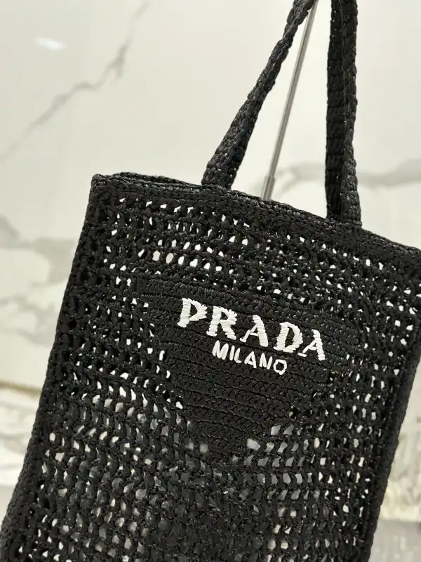 Bagsoffer yupoo PRADA Crochet tote bag