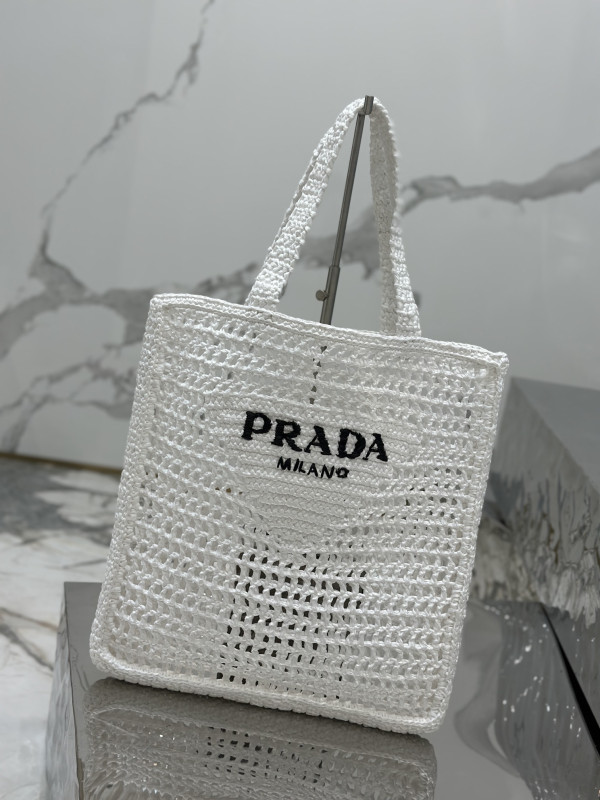 HOT SALE PRADA Crochet tote bag