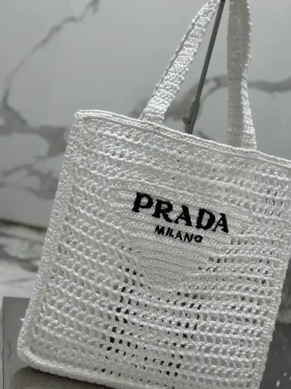 First bag ru PRADA Crochet tote bag