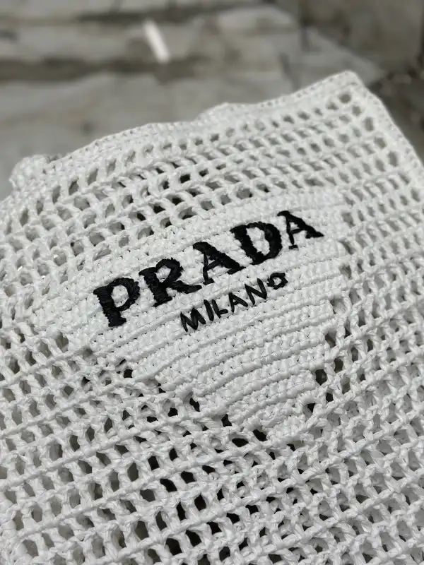 PRADA Crochet tote bag