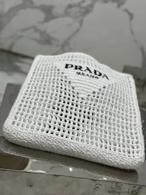 PRADA Crochet tote bag