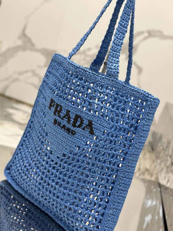 HOT SALE PRADA Crochet tote bag