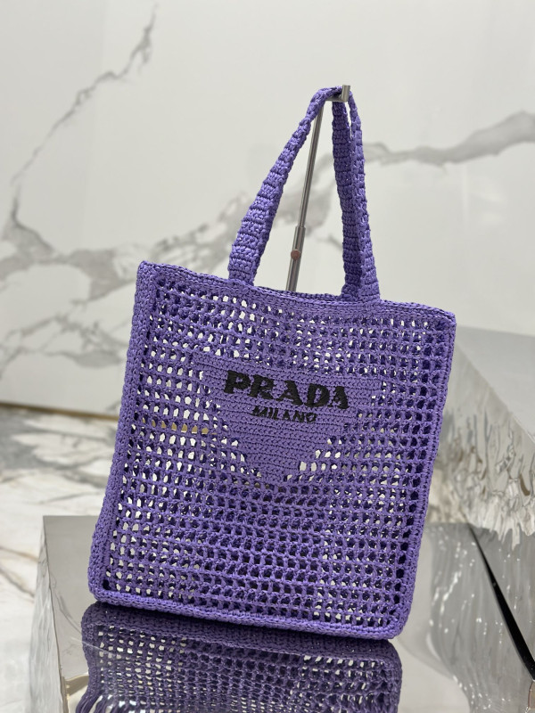 HOT SALE PRADA Crochet tote bag