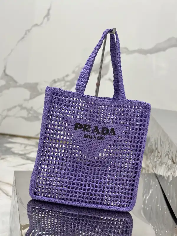 First bag ru PRADA Crochet tote bag