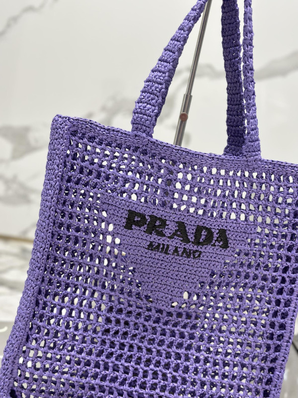 HOT SALE PRADA Crochet tote bag