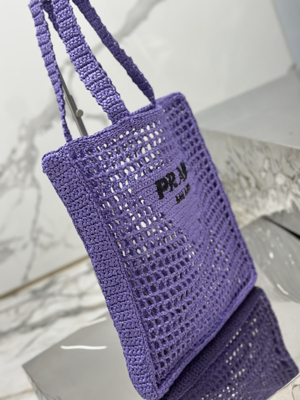 HOT SALE PRADA Crochet tote bag