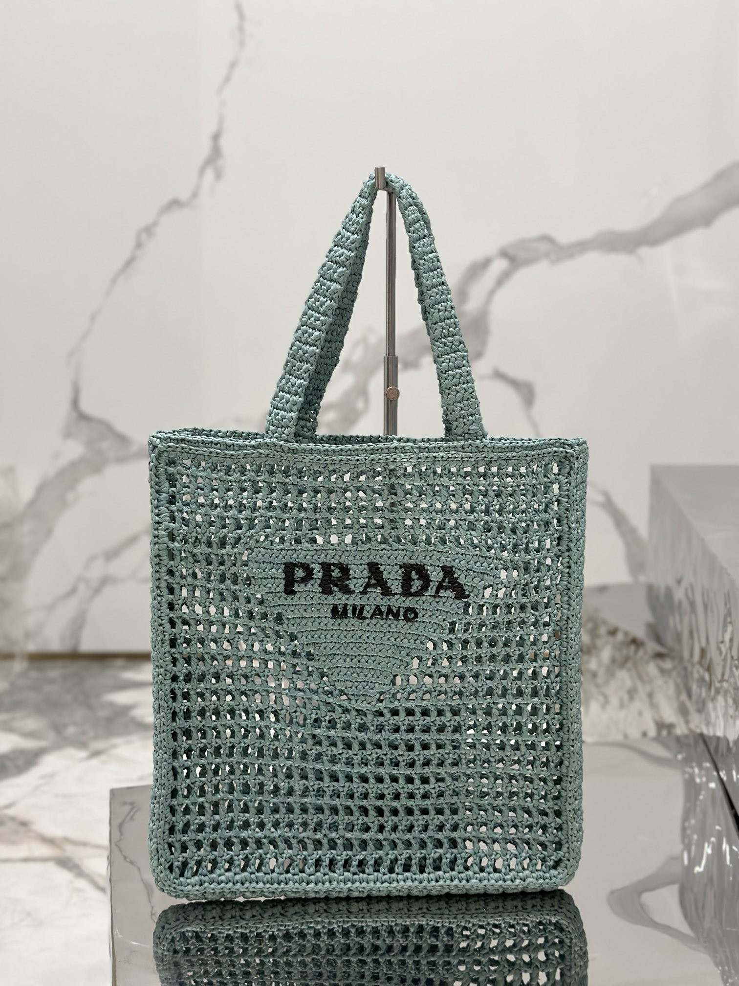 HOT SALE PRADA Crochet tote bag