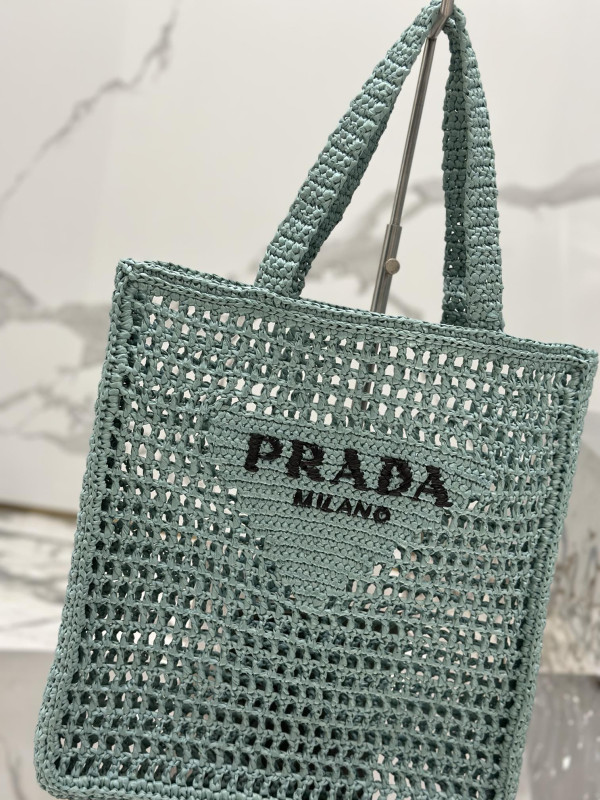 HOT SALE PRADA Crochet tote bag