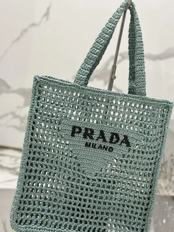 Yupoo bagsoffer PRADA Crochet tote bag