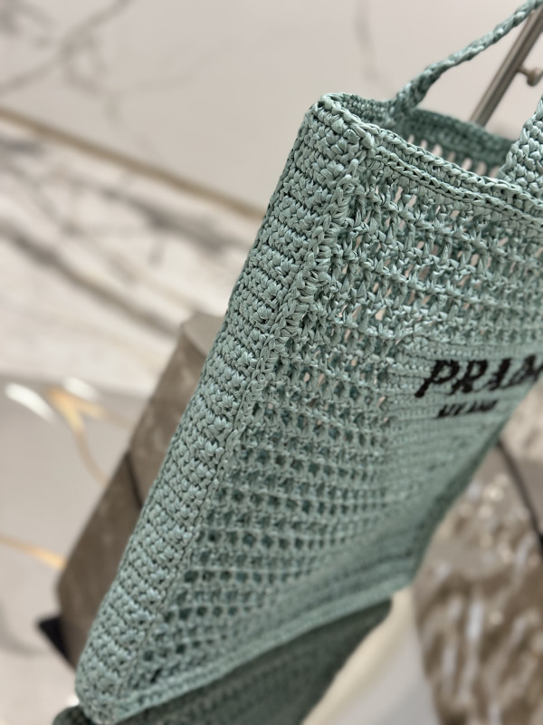 HOT SALE PRADA Crochet tote bag