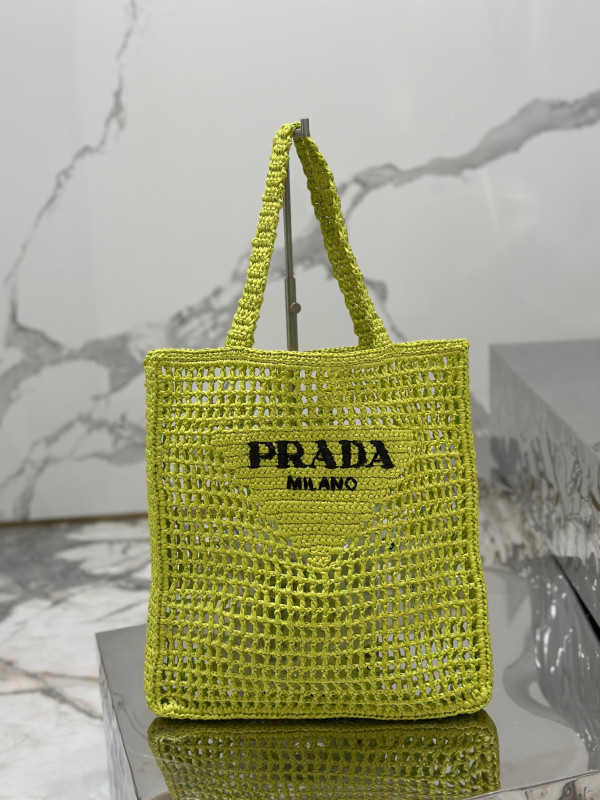 HOT SALE PRADA Crochet tote bag