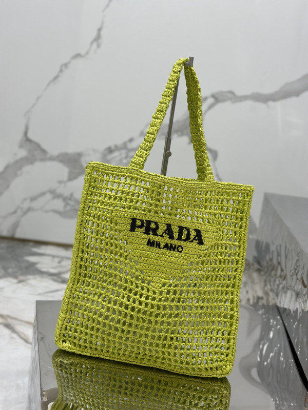 HOT SALE PRADA Crochet tote bag