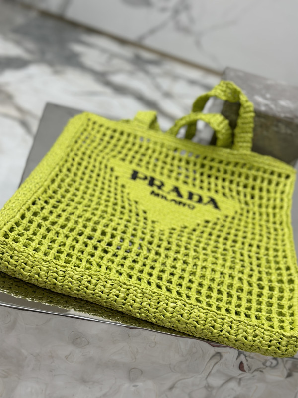 HOT SALE PRADA Crochet tote bag