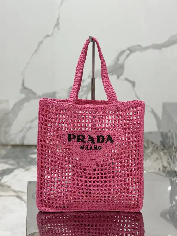 REP PRADA Crochet tote bag