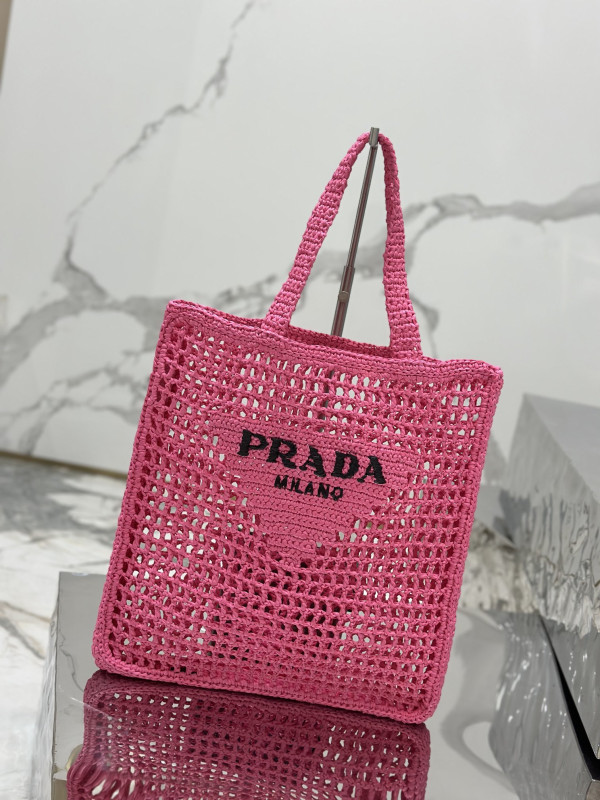 HOT SALE PRADA Crochet tote bag