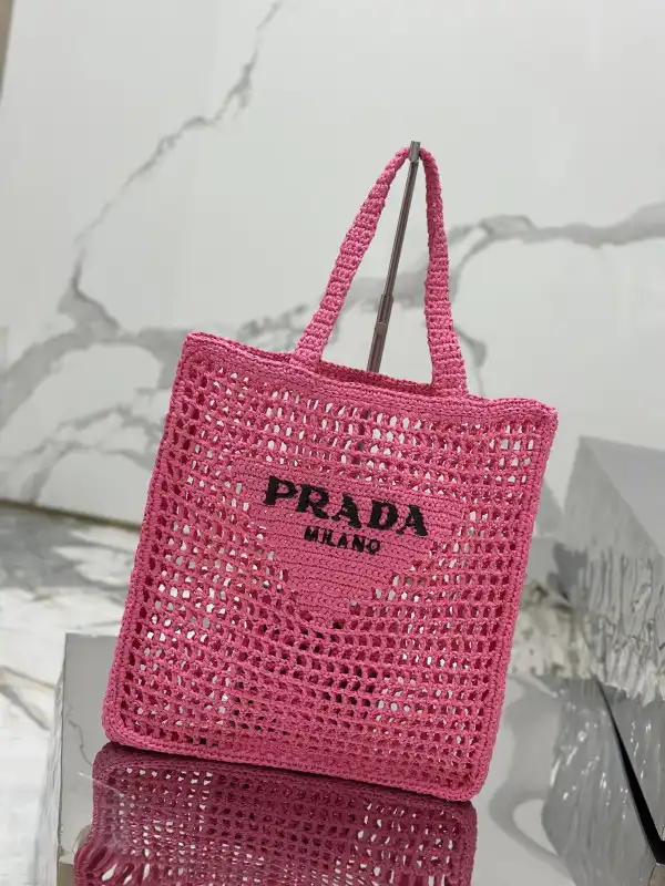 PRADA Crochet tote bag