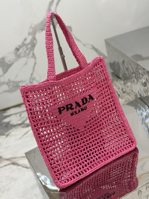 HOT SALE PRADA Crochet tote bag