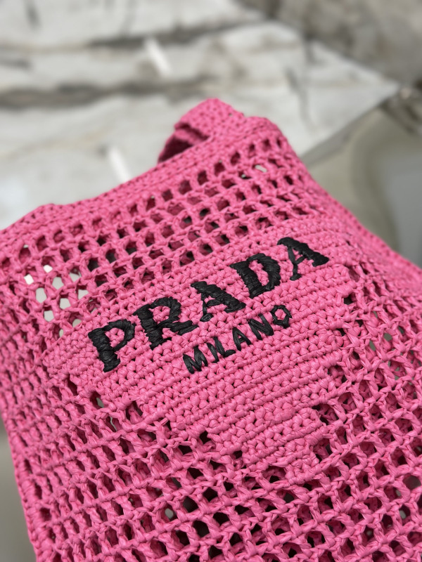 HOT SALE PRADA Crochet tote bag