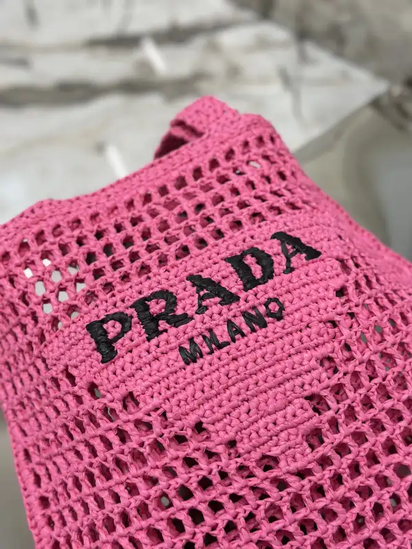 PRADA Crochet tote bag