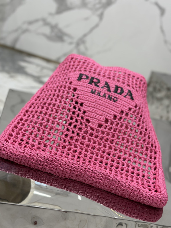 HOT SALE PRADA Crochet tote bag