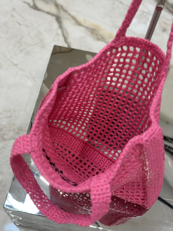 HOT SALE PRADA Crochet tote bag