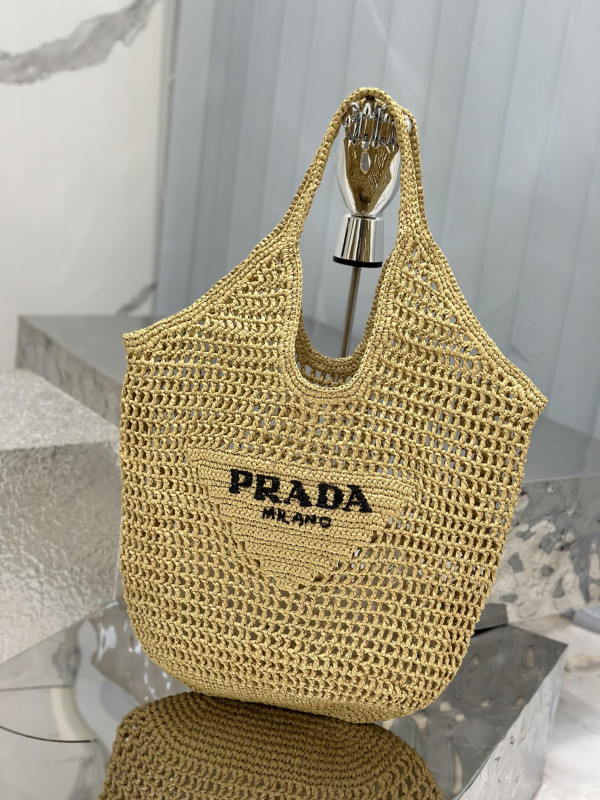 HOT SALE PRADA Crochet tote bag