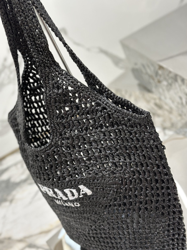 HOT SALE PRADA Crochet tote bag