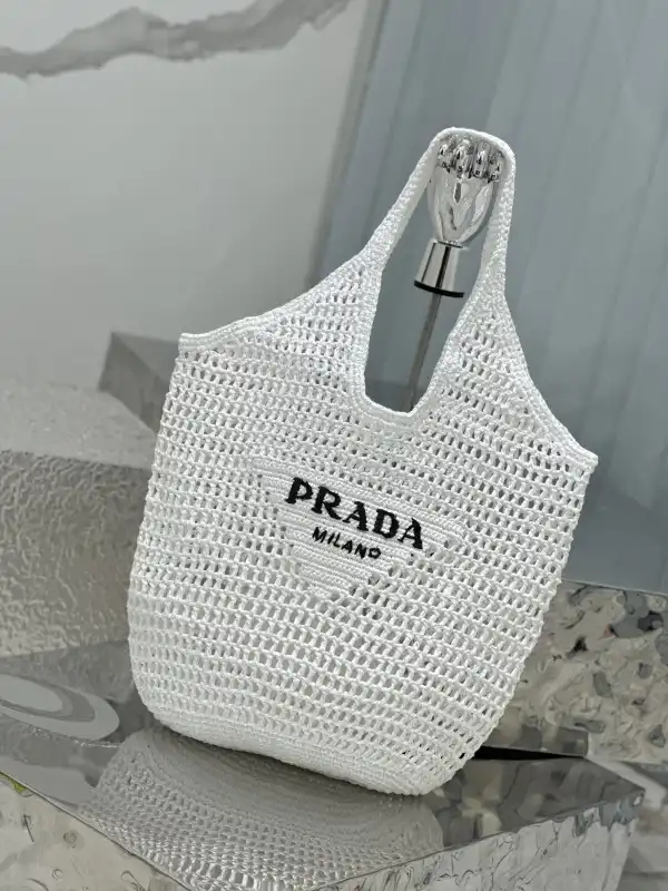 First Bag Ru PRADA Crochet tote bag