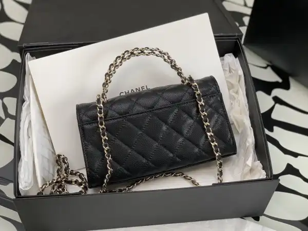 Frstbag ru CHANEL FLAP BAG WITH TOP HANDLE-18CM