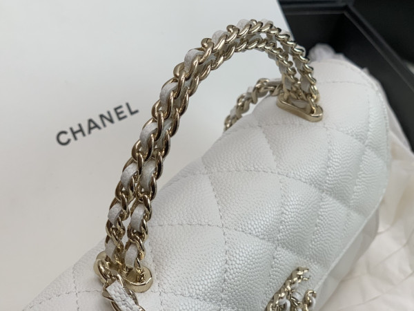 HOT SALE CL FLAP BAG WITH TOP HANDLE-18CM