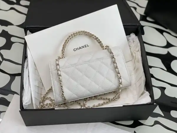 Frstbag ru CHANEL FLAP BAG WITH TOP HANDLE-18CM