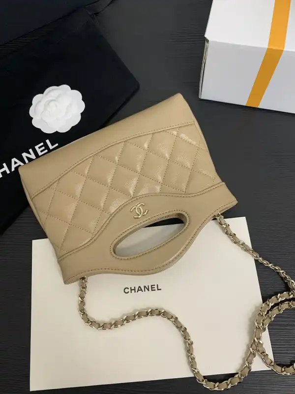 CHANEL SHOPPING BAG-21*17*3.5cm