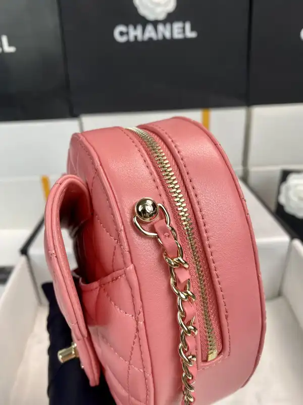 First bag ru CHANEL Heart Bag-18*16.5*6.5CM