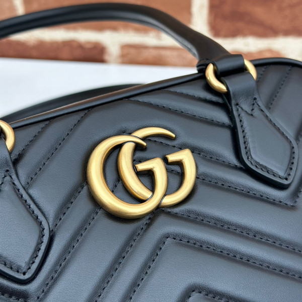 HOT SALE GUCCI MARMONT small TOP HANDLE BAG