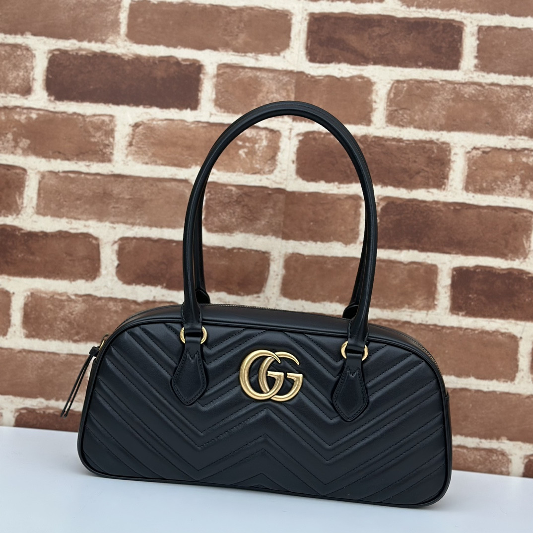 HOT SALE GUCCI MARMONT MEDIUM TOP HANDLE BAG