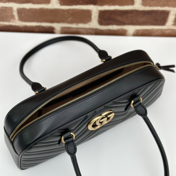 HOT SALE GUCCI MARMONT MEDIUM TOP HANDLE BAG