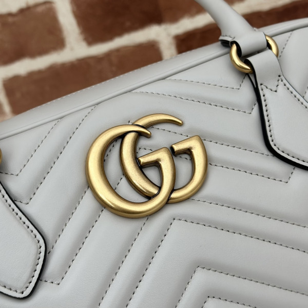 HOT SALE GUCCI MARMONT MEDIUM TOP HANDLE BAG