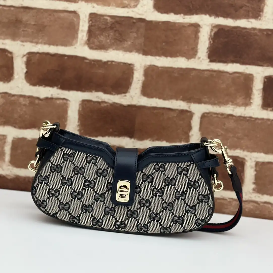 First bag ru GUCCI MOON SIDE MINI SHOULDER BAG-24*12*5cm