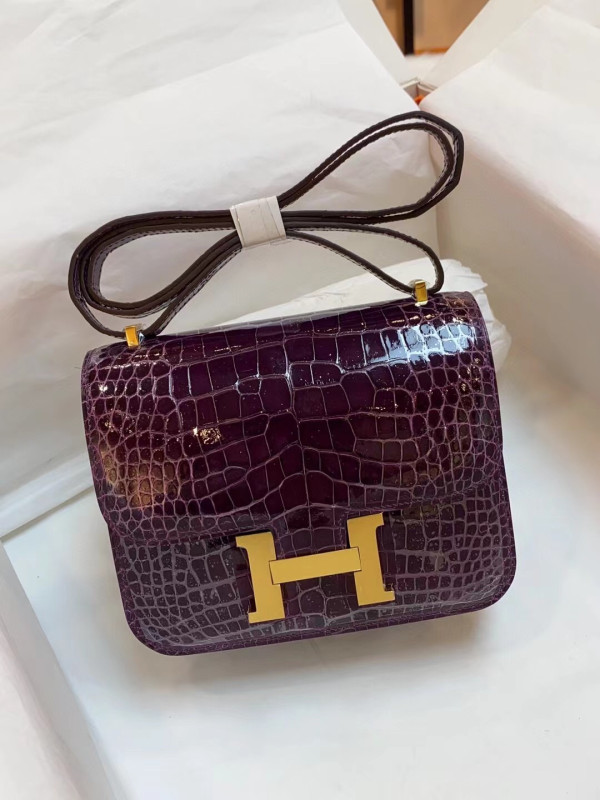 HOT SALE HERMES CONSTANCE 19 ALL HANDMADE