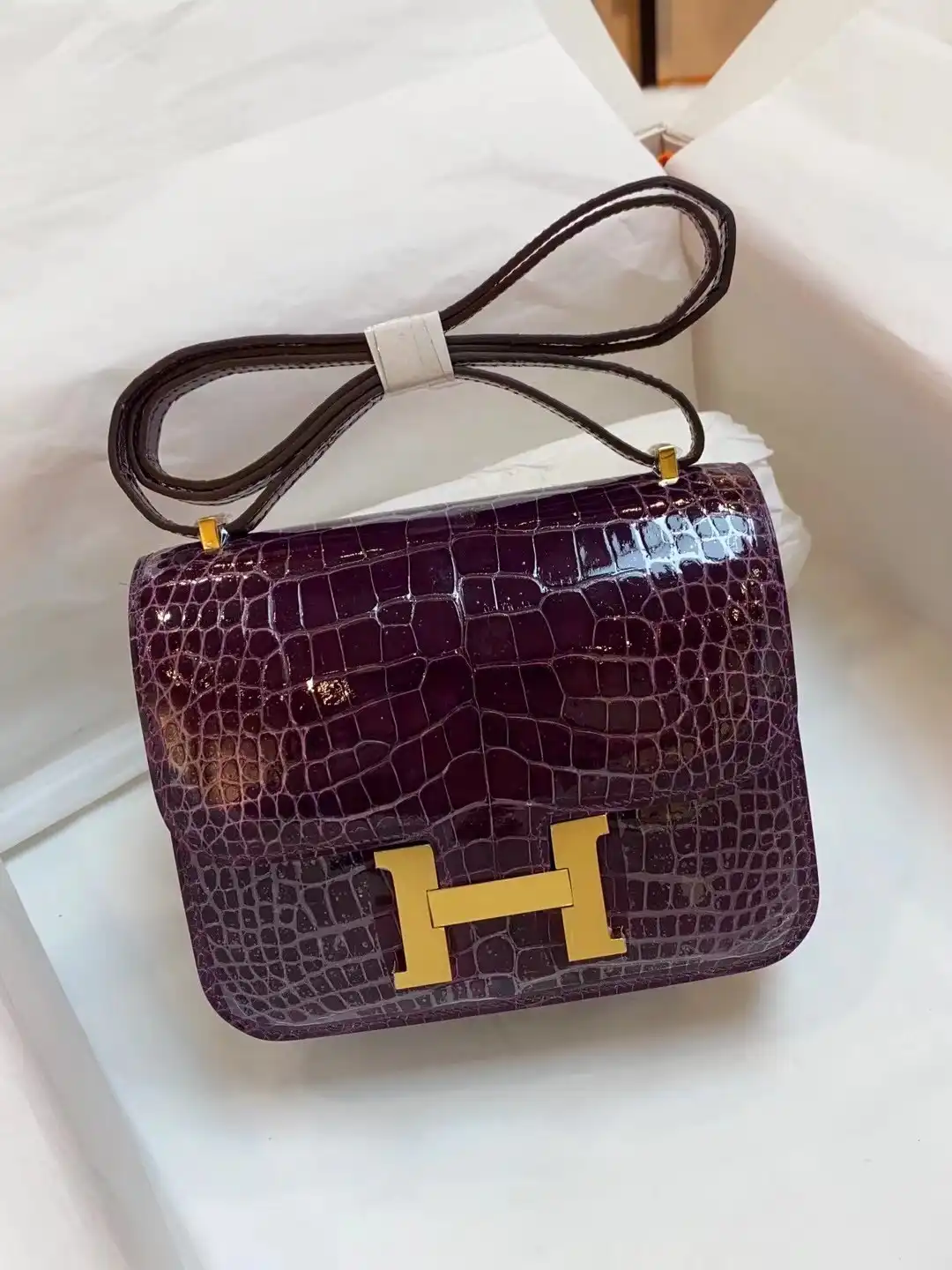 First bag ru HERMES CONSTANCE 19 ALL HANDMADE