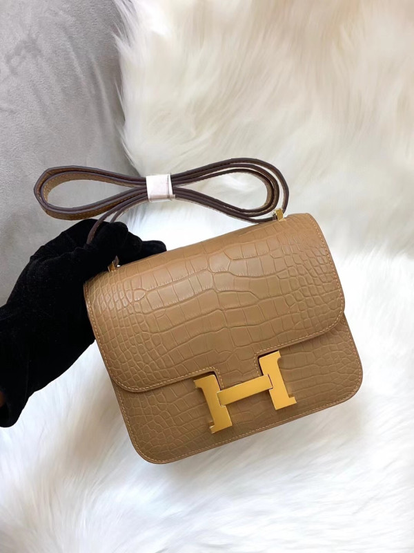 HOT SALE HERMES CONSTANCE 19 ALL HANDMADE