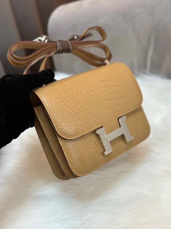 HOT SALE HERMES CONSTANCE 19 ALL HANDMADE