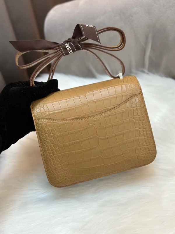 HOT SALE HERMES CONSTANCE 19 ALL HANDMADE