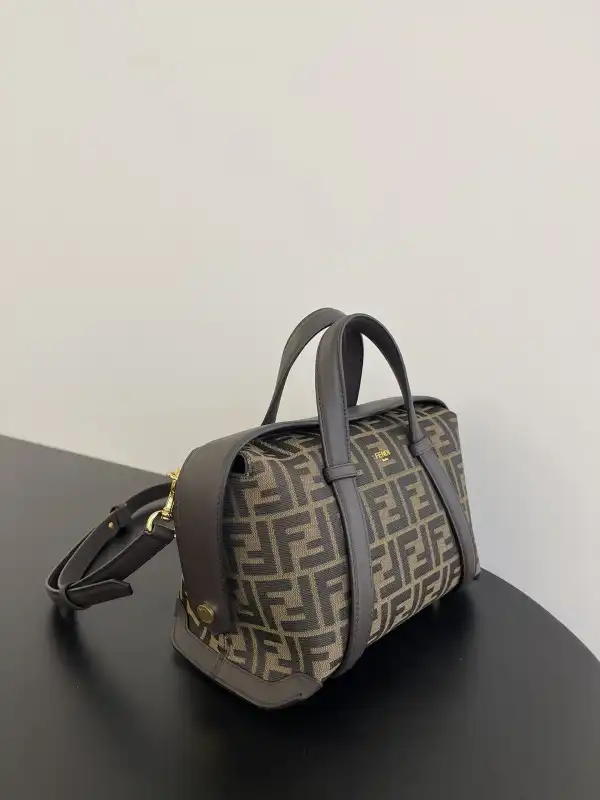 Bagsoffer Fendi Boston Bags-27.5*25.5*17.5