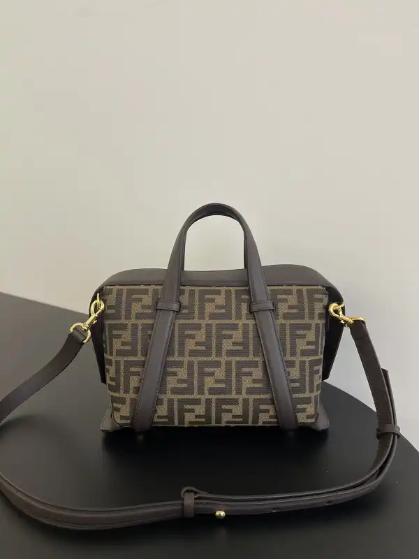 Bagsoffer Fendi Boston Bags-27.5*25.5*17.5