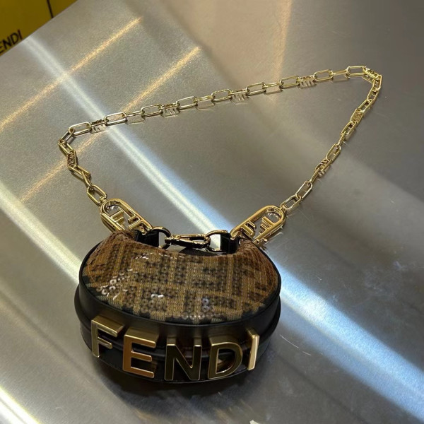 HOT SALE Fendi Nano Fendigraphy-16.5*14*5CM