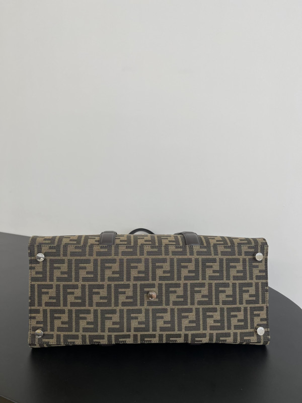 HOT SALE Fendi FF Jacquard Shopper-41*35*19cm