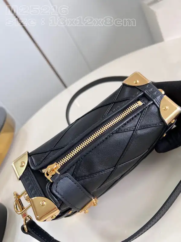 First bag ru LOUIS VUITTON Side Trunk PM-18*12.5*8CM