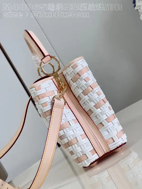 How to buy Cheap LOUIS VUITTON CAPUCINES BB-27*18*9CM