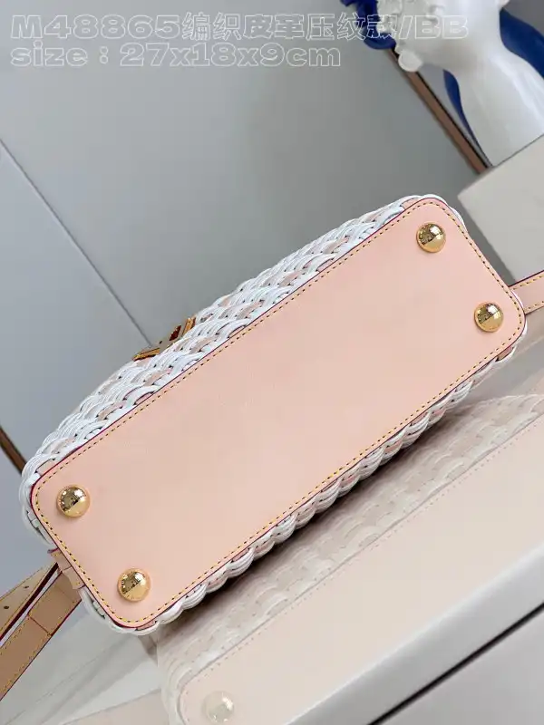 How to buy Cheap LOUIS VUITTON CAPUCINES BB-27*18*9CM